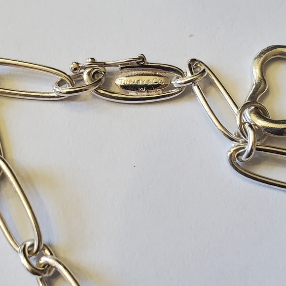 Tiffany & Co. Elsa Peretti 5 Charm Silver Bracelet - Picture 4 of 6